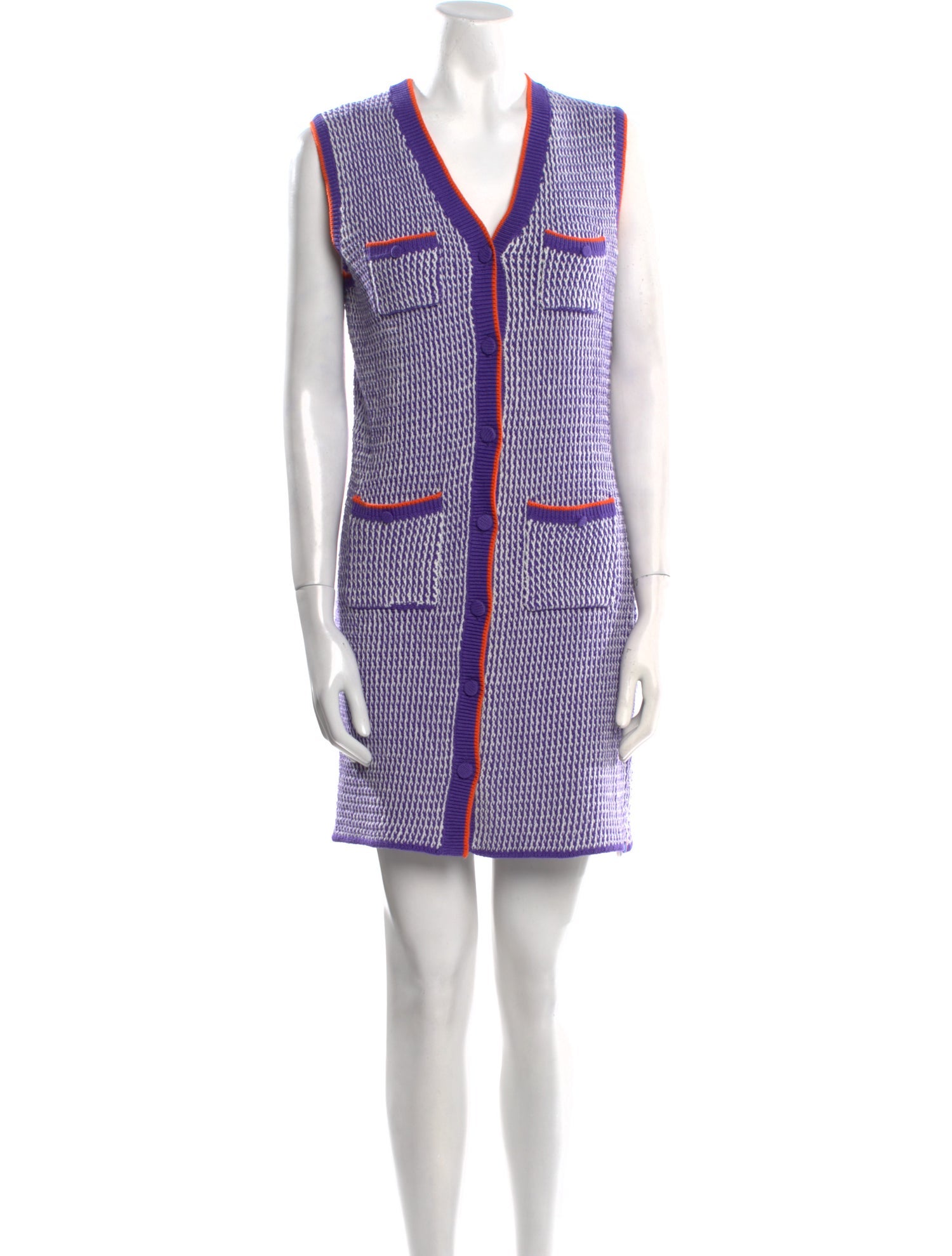 Kule Patterned Mini Dress