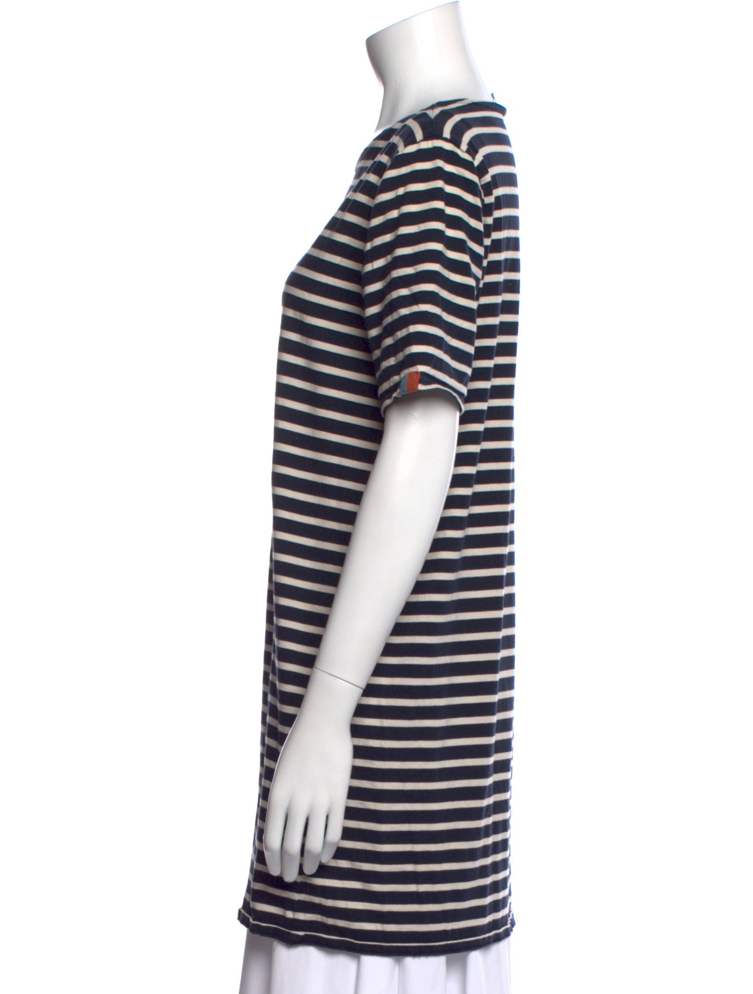 Kule Striped Crew Neck T-Shirt