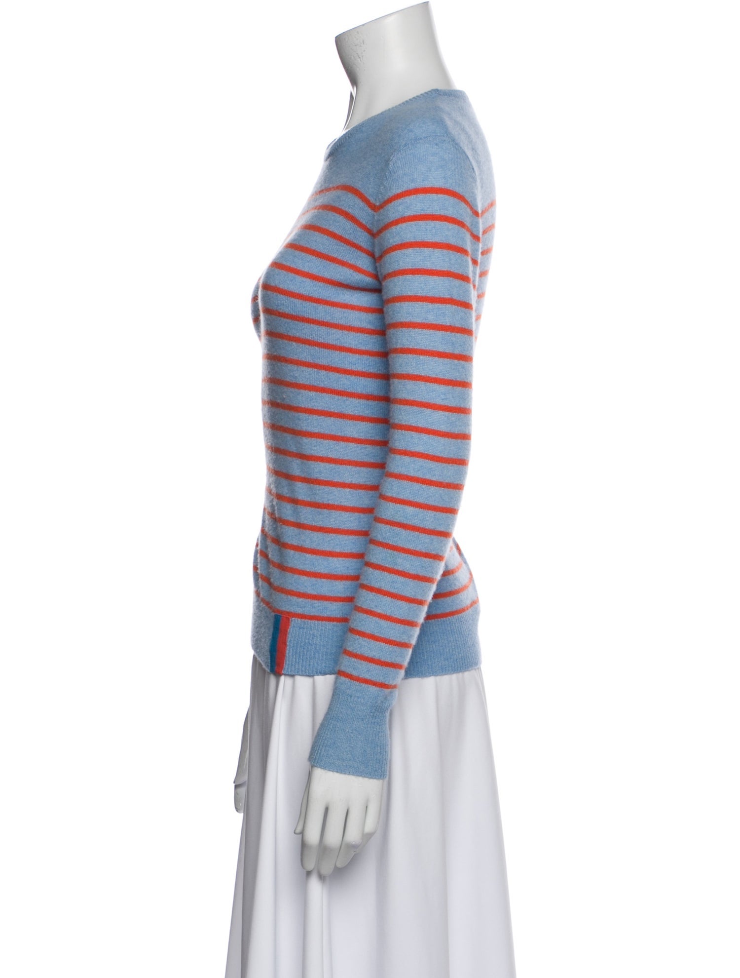 Kule Cashmere Striped Sweater