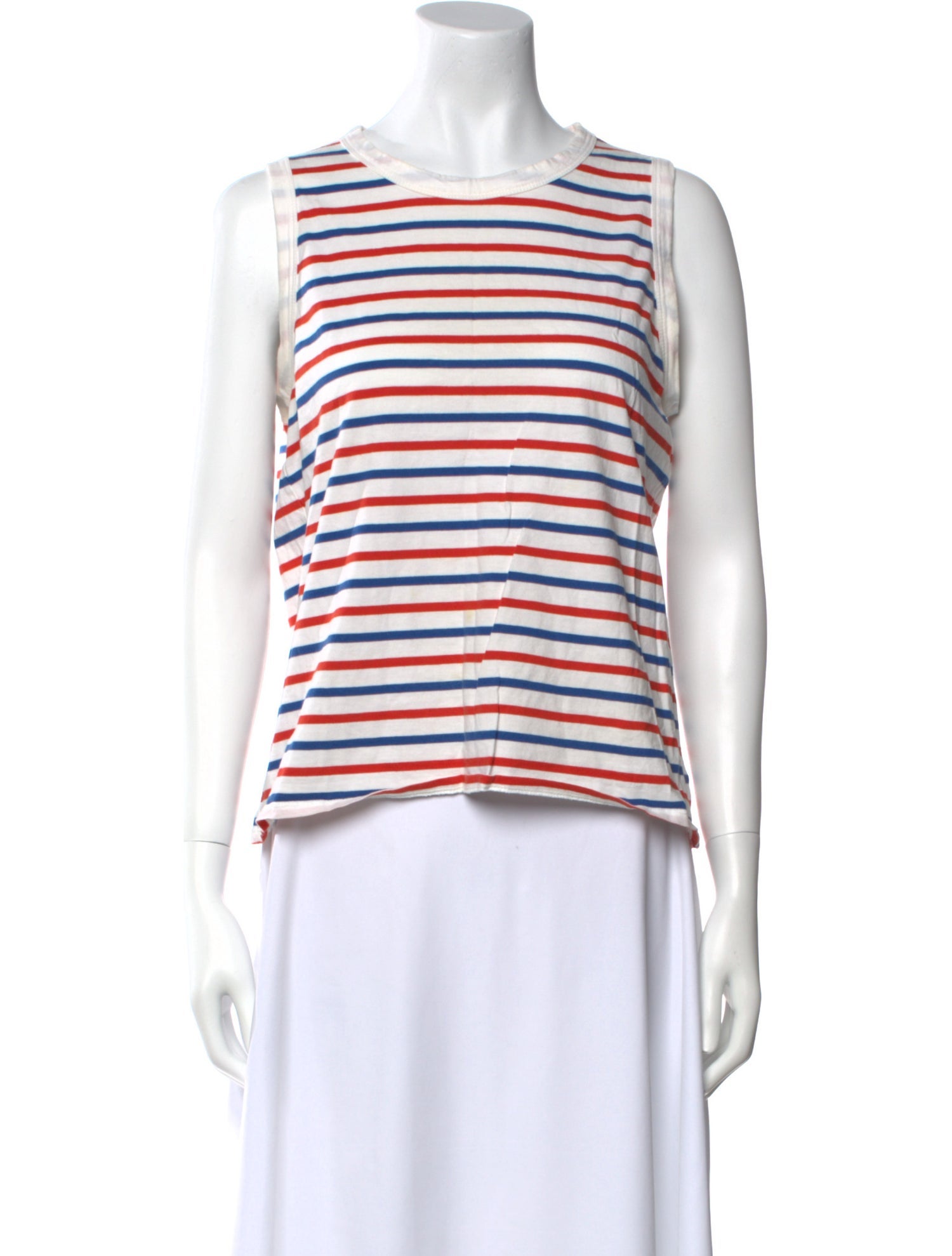 Kule Striped Crew Neck Top