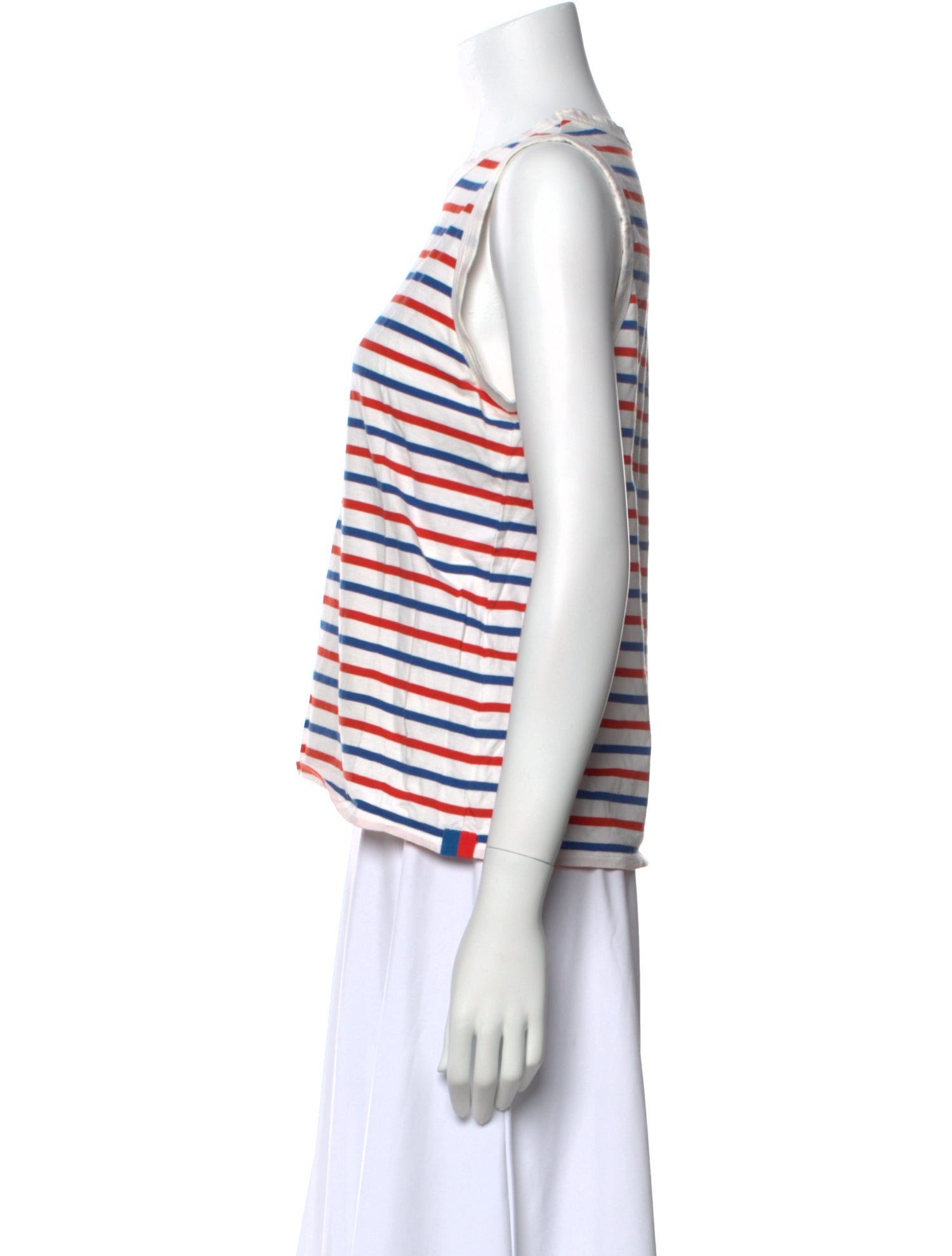 Kule Striped Crew Neck Top