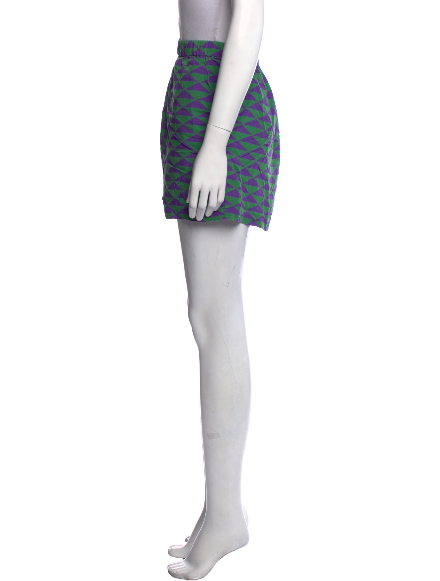 Kule Printed Mini Shorts