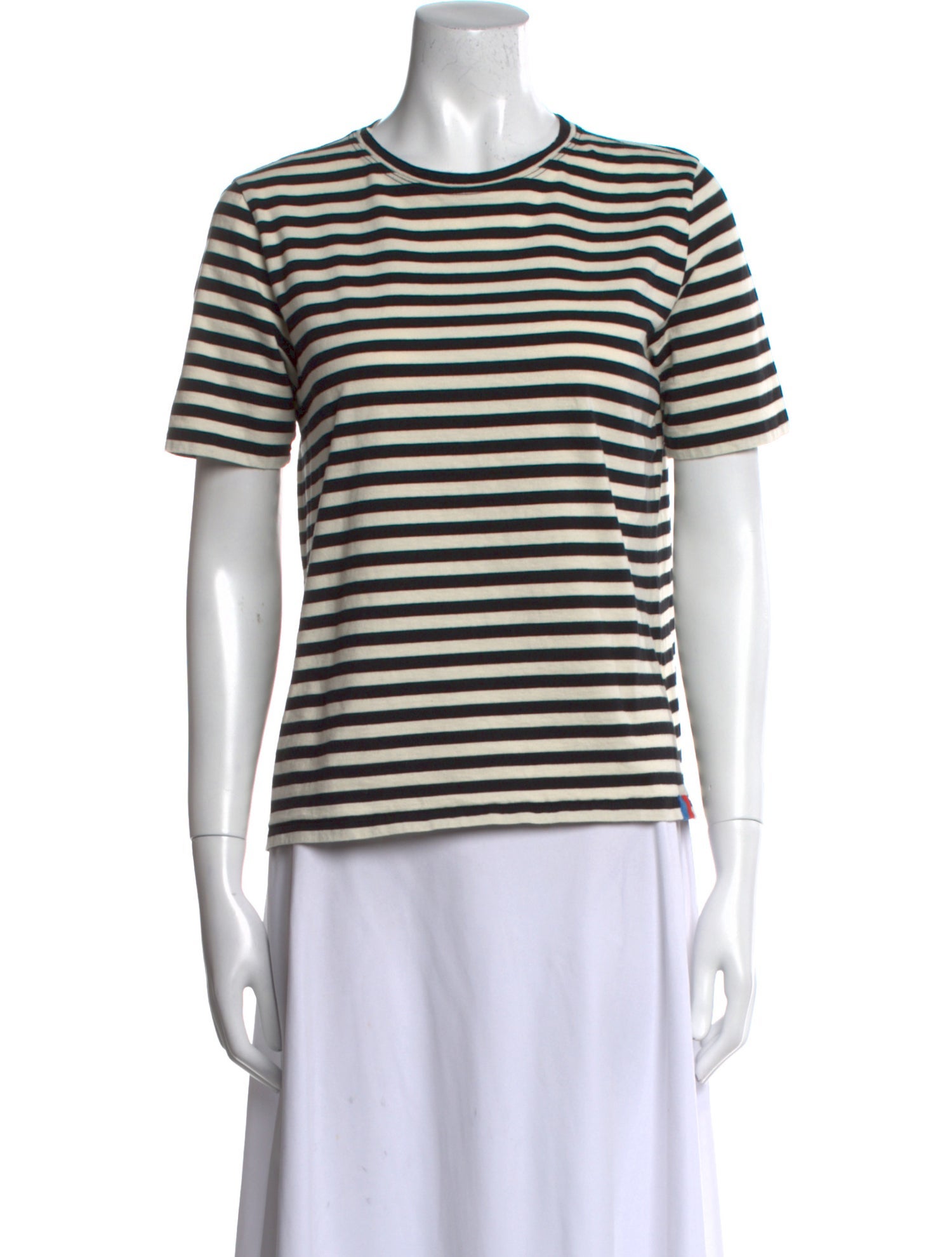 Kule Striped Crew Neck T-Shirt