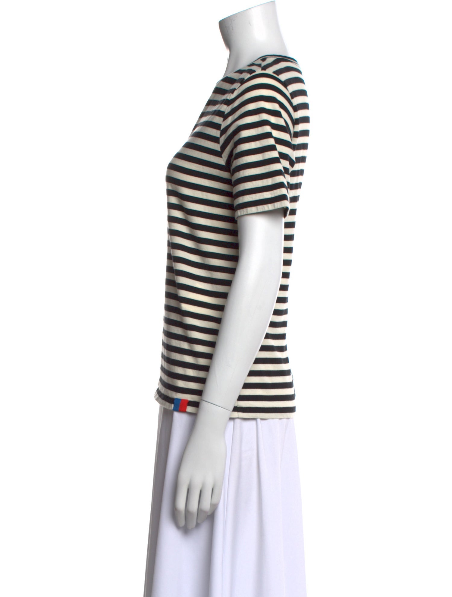 Kule Striped Crew Neck T-Shirt