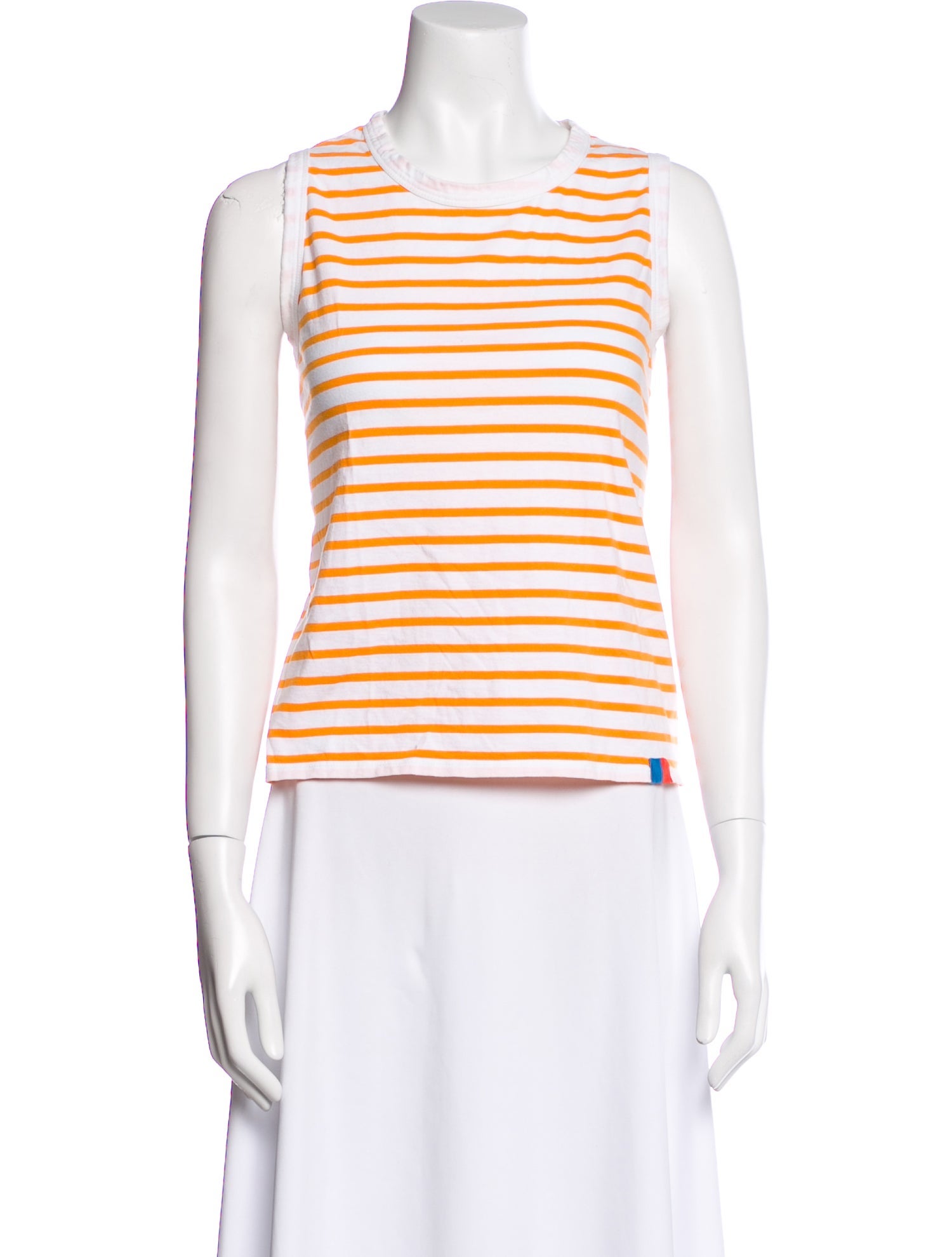 Kule Striped Scoop Neck Top