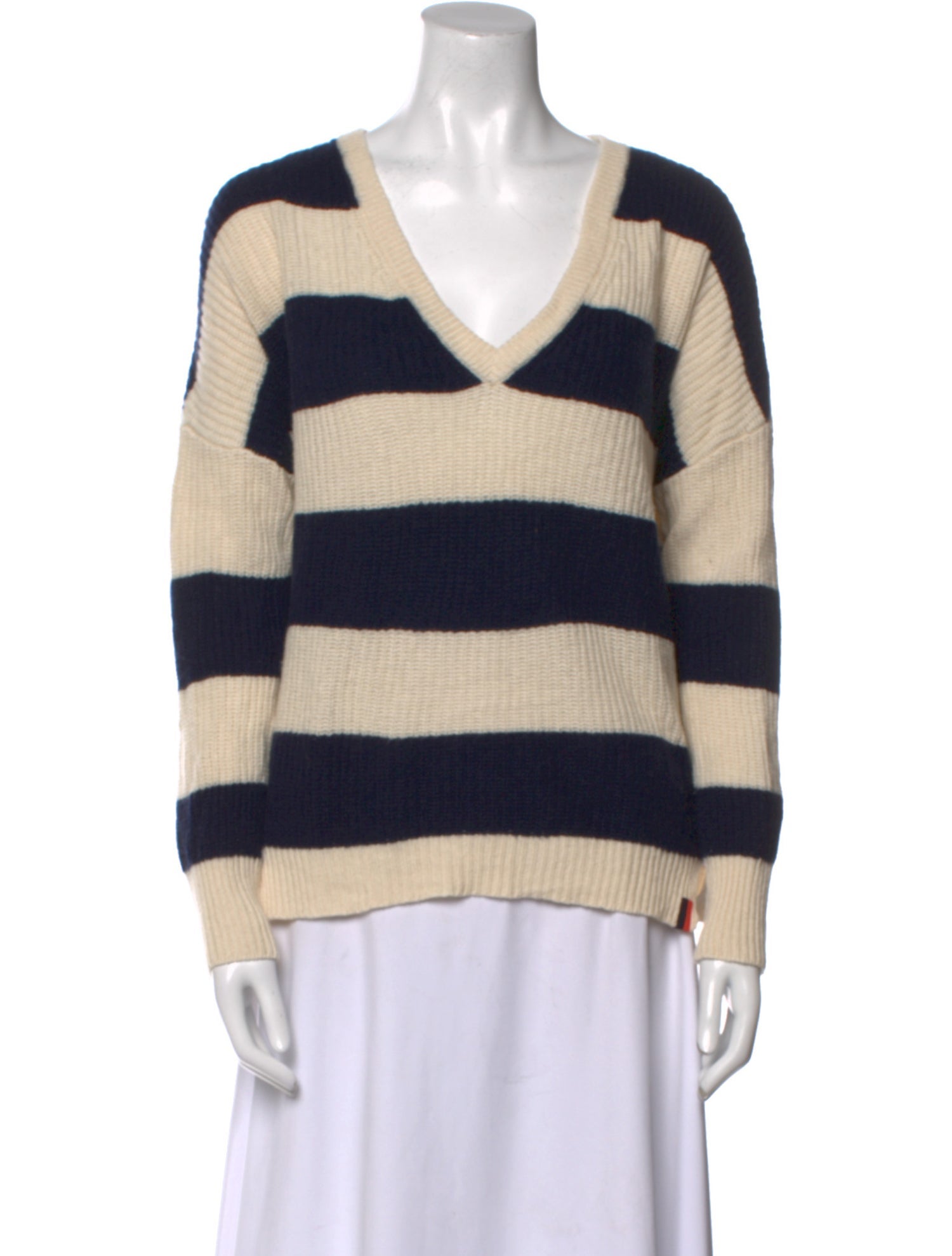 Kule Cashmere Striped Sweater