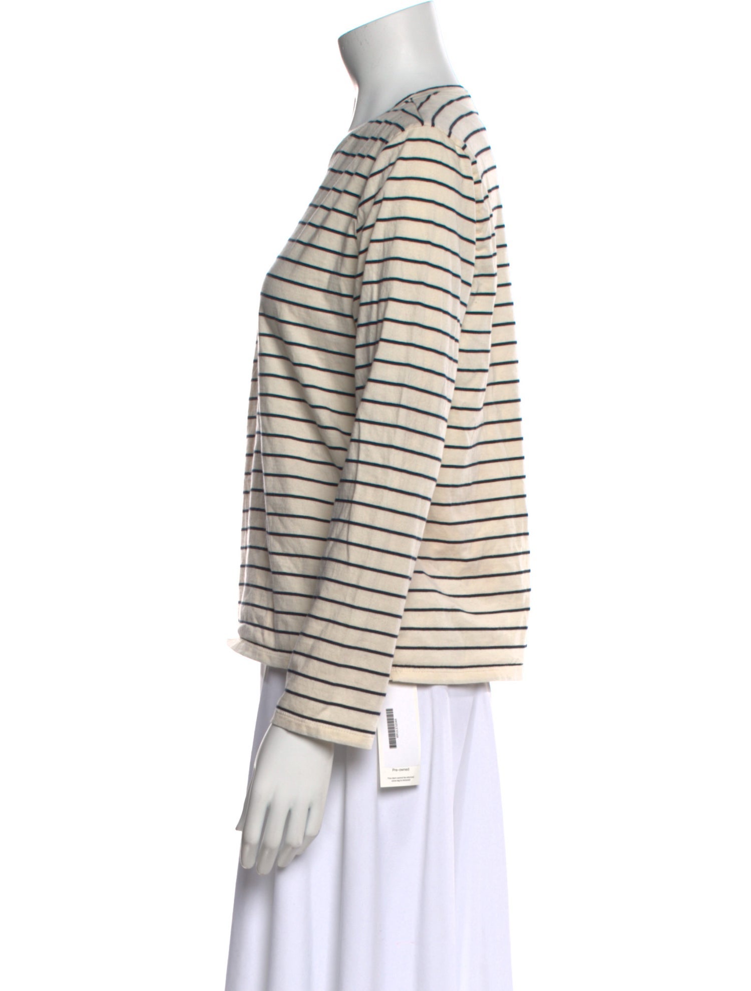 Kule Striped Crew Neck Top
