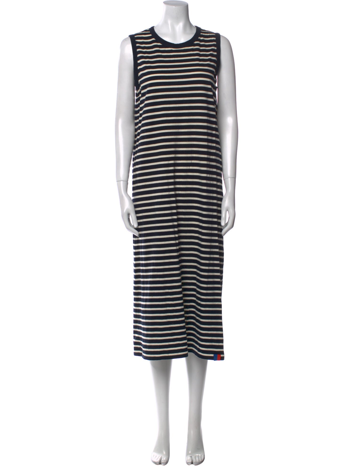 Kule Striped Midi Length Dress