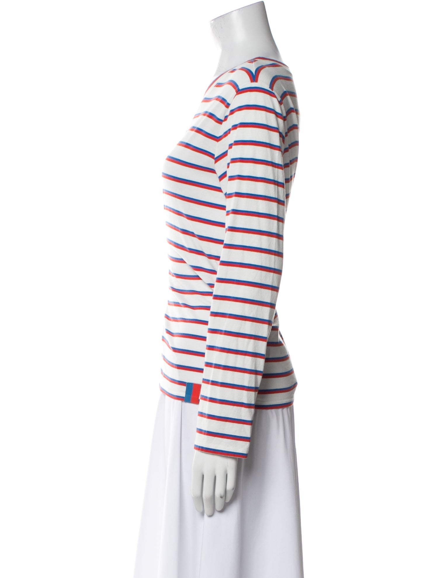 Kule Striped Crew Neck T-Shirt