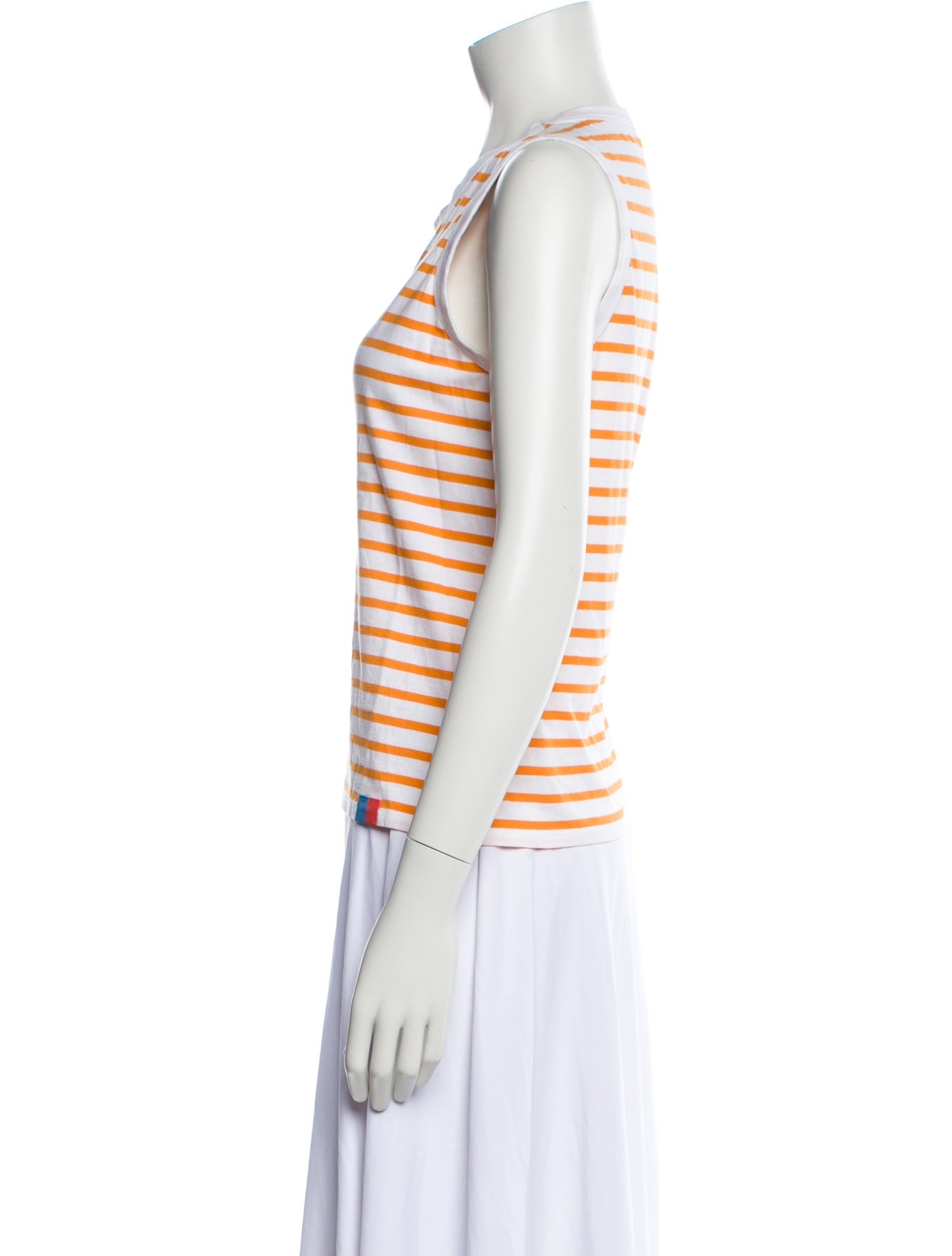 Kule Striped Scoop Neck Top