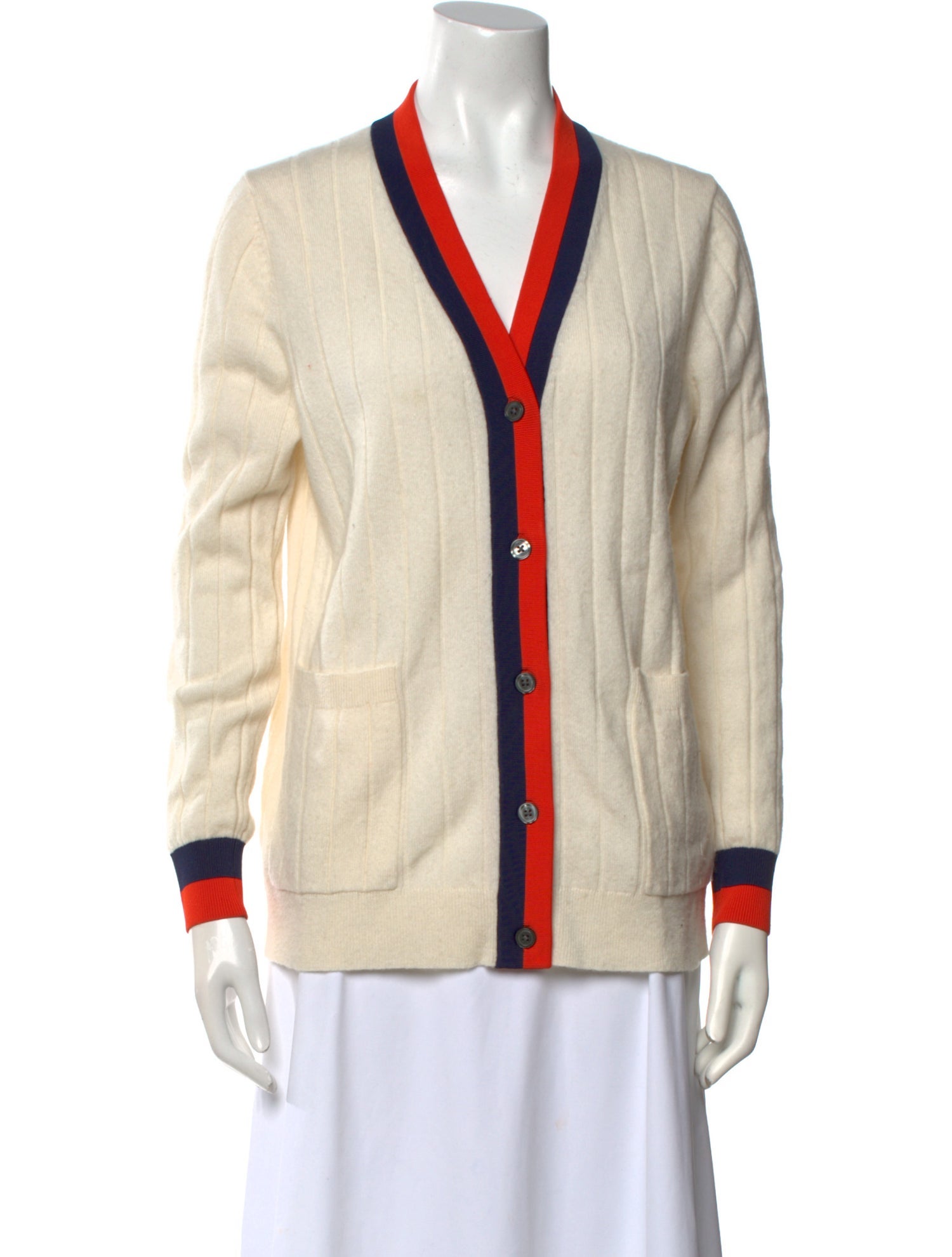 Kule Cashmere Striped Sweater