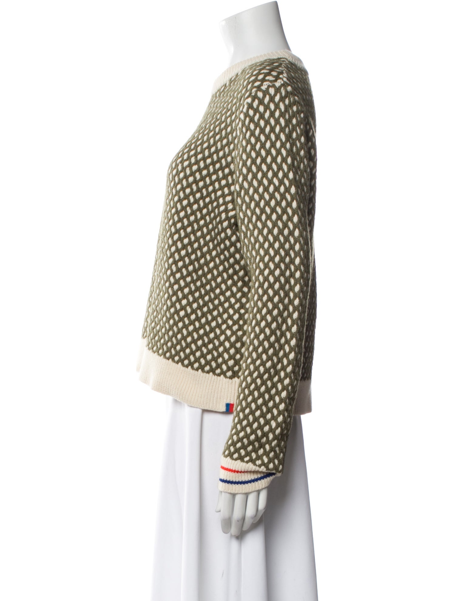 Kule Printed Crew Neck Sweater