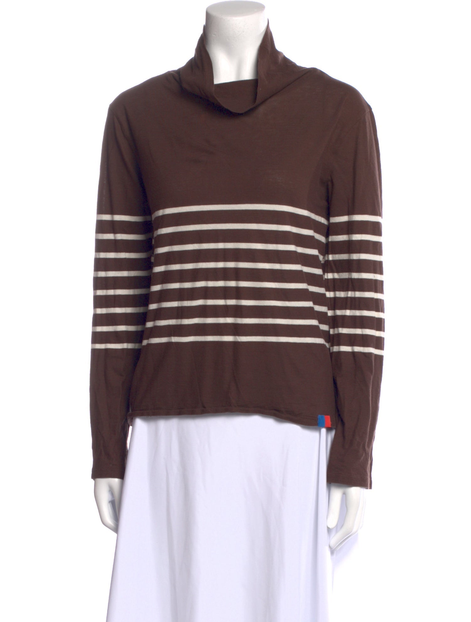 Kule Cowl Neck Long Sleeve Sweatshirt