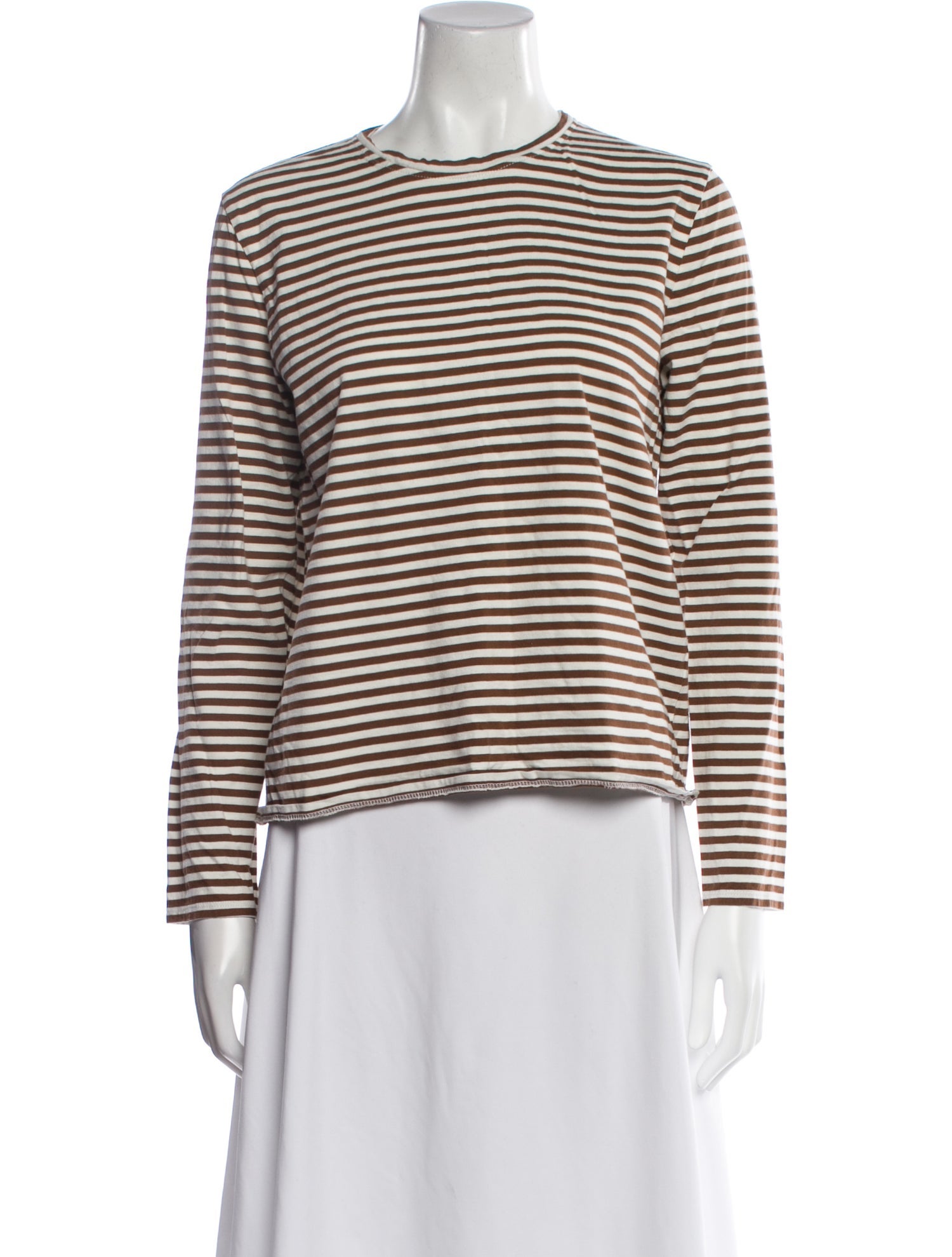 Kule Striped Crew Neck Top