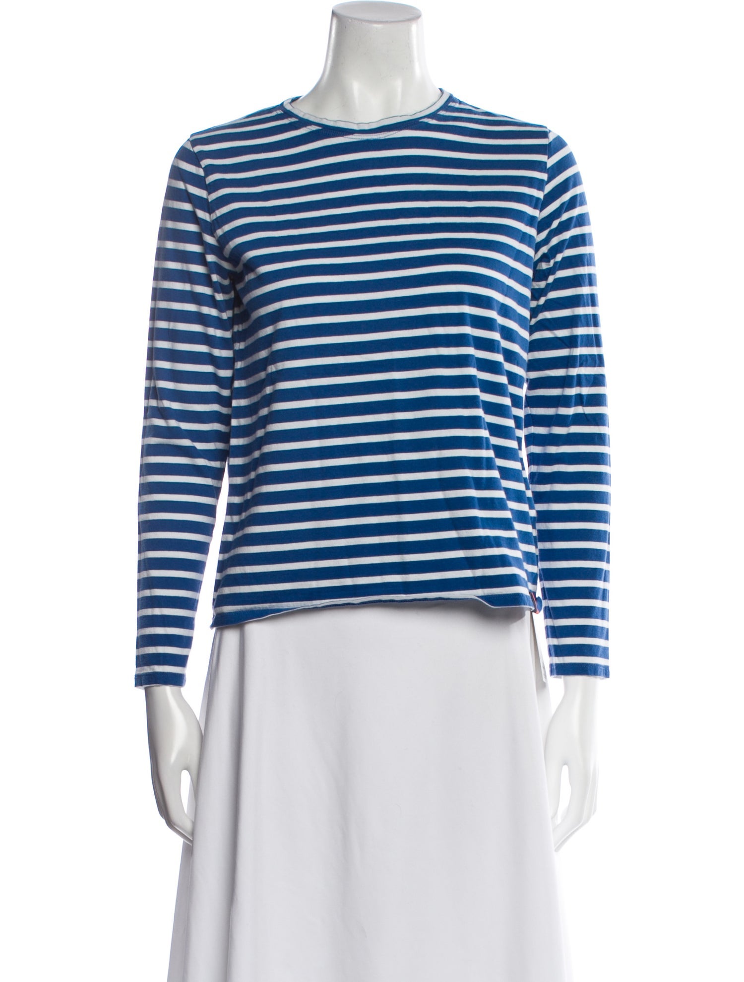 Kule Striped Crew Neck Top