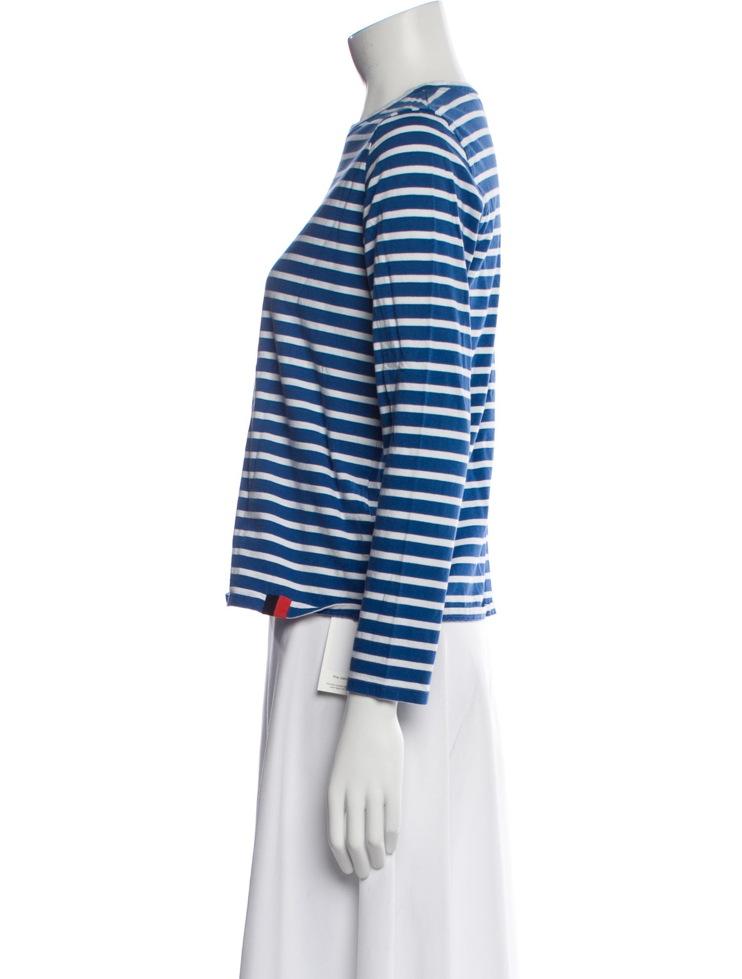Kule Striped Crew Neck Top