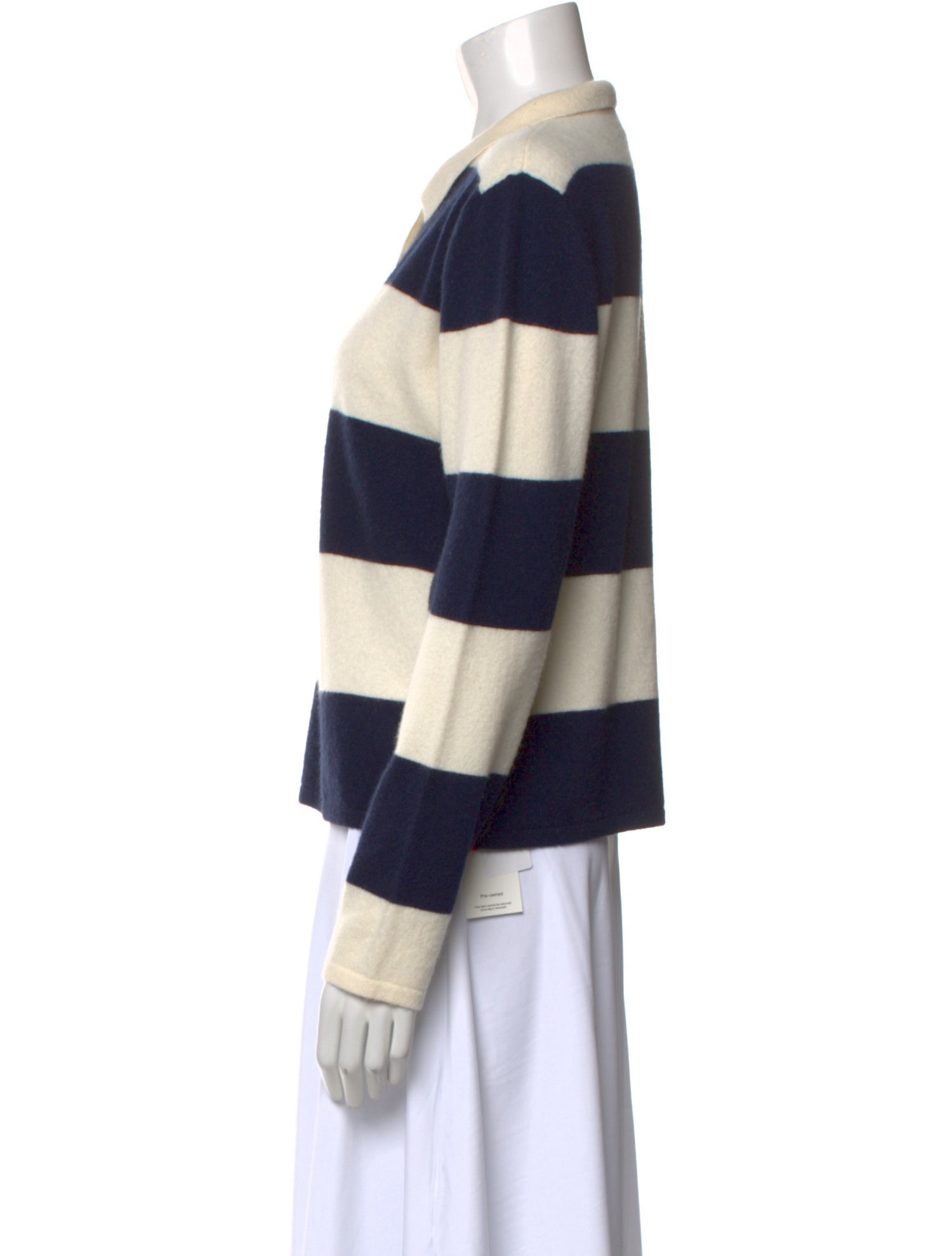 Kule Cashmere Striped Sweater