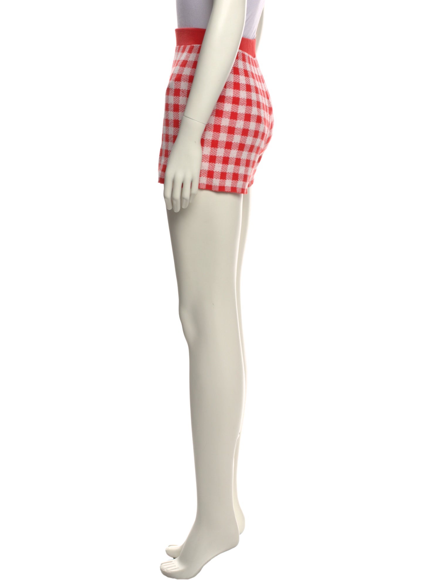 Kule Striped Mini Shorts