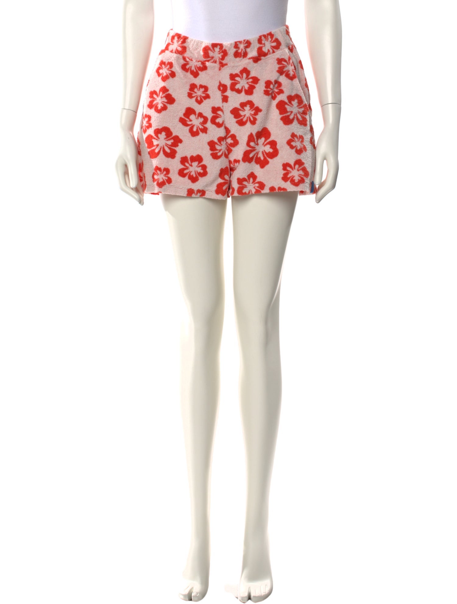 Kule Floral Print Mini Shorts