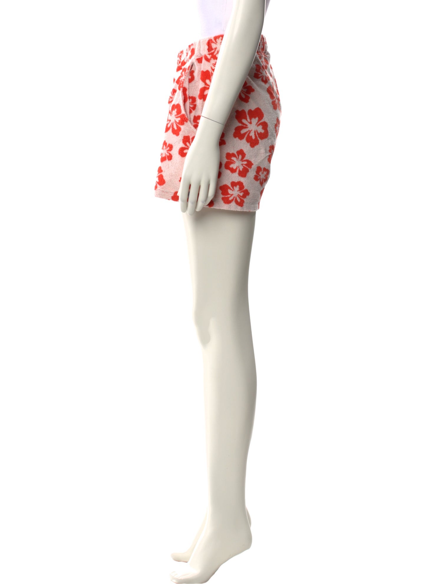 Kule Floral Print Mini Shorts