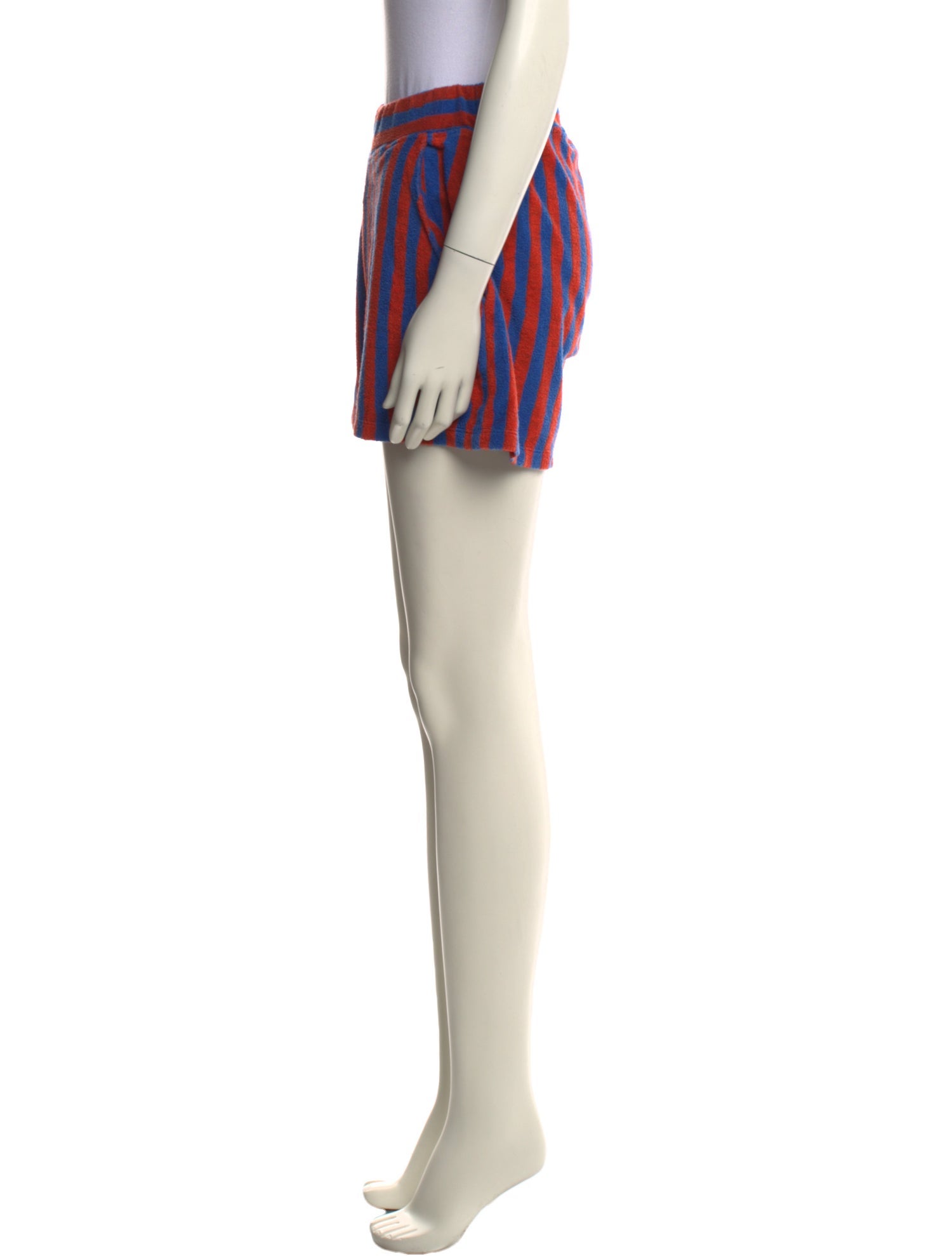 Kule Striped Mini Shorts