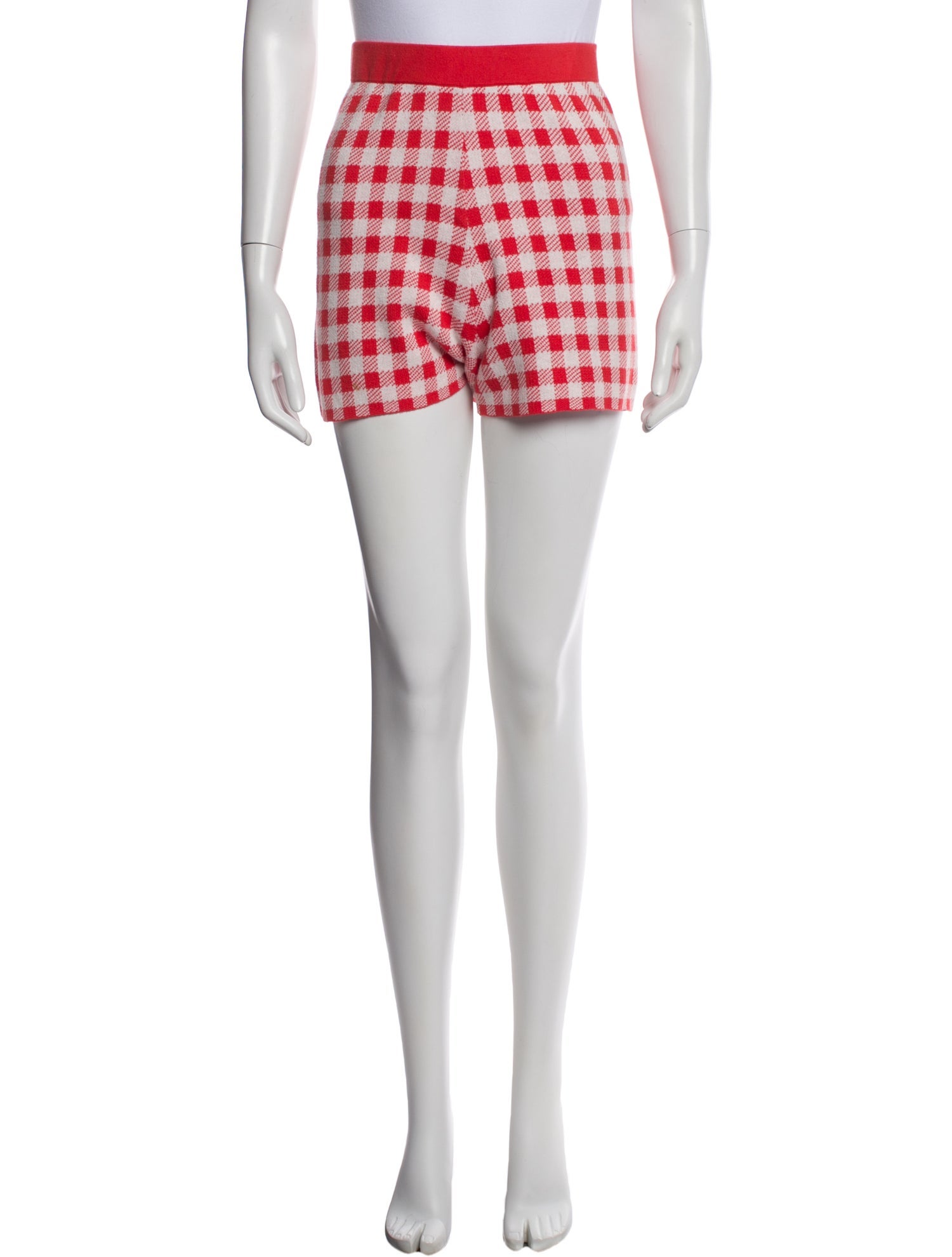 Kule Striped Mini Shorts