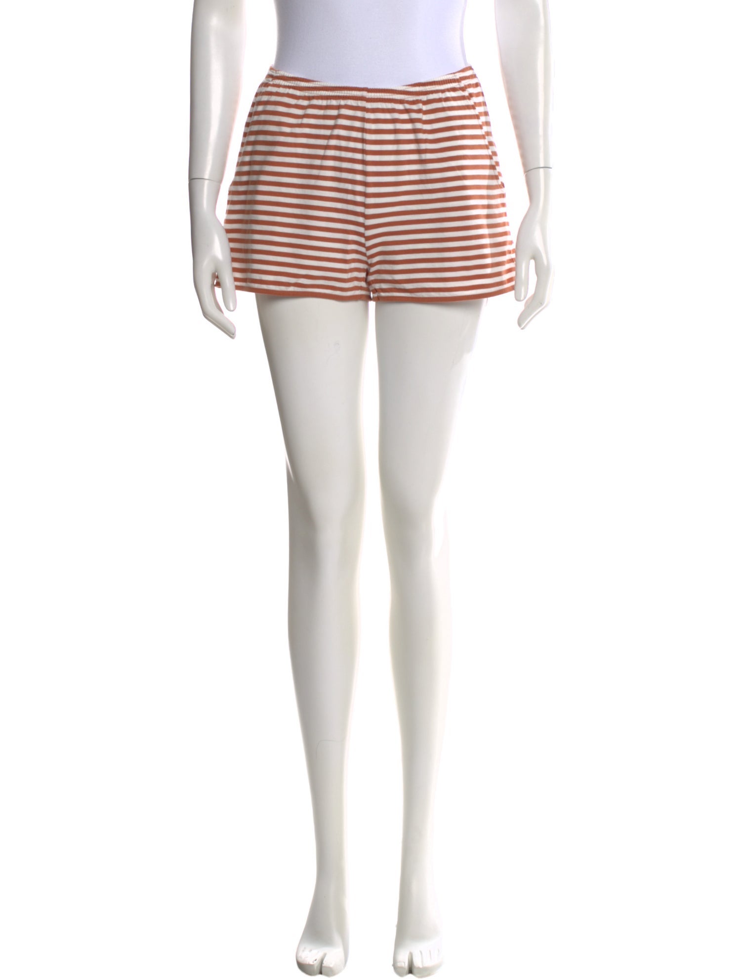 Kule Striped Mini Shorts