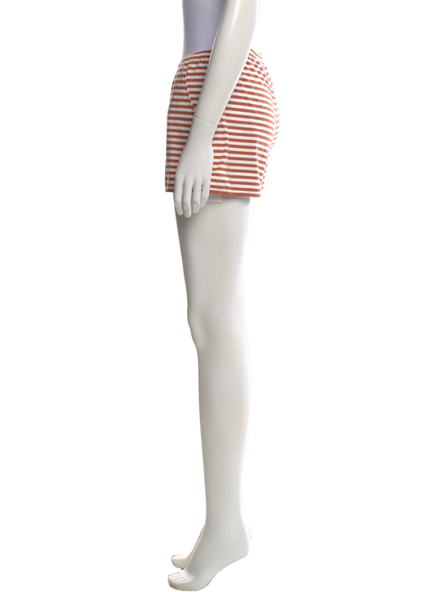 Kule Striped Mini Shorts