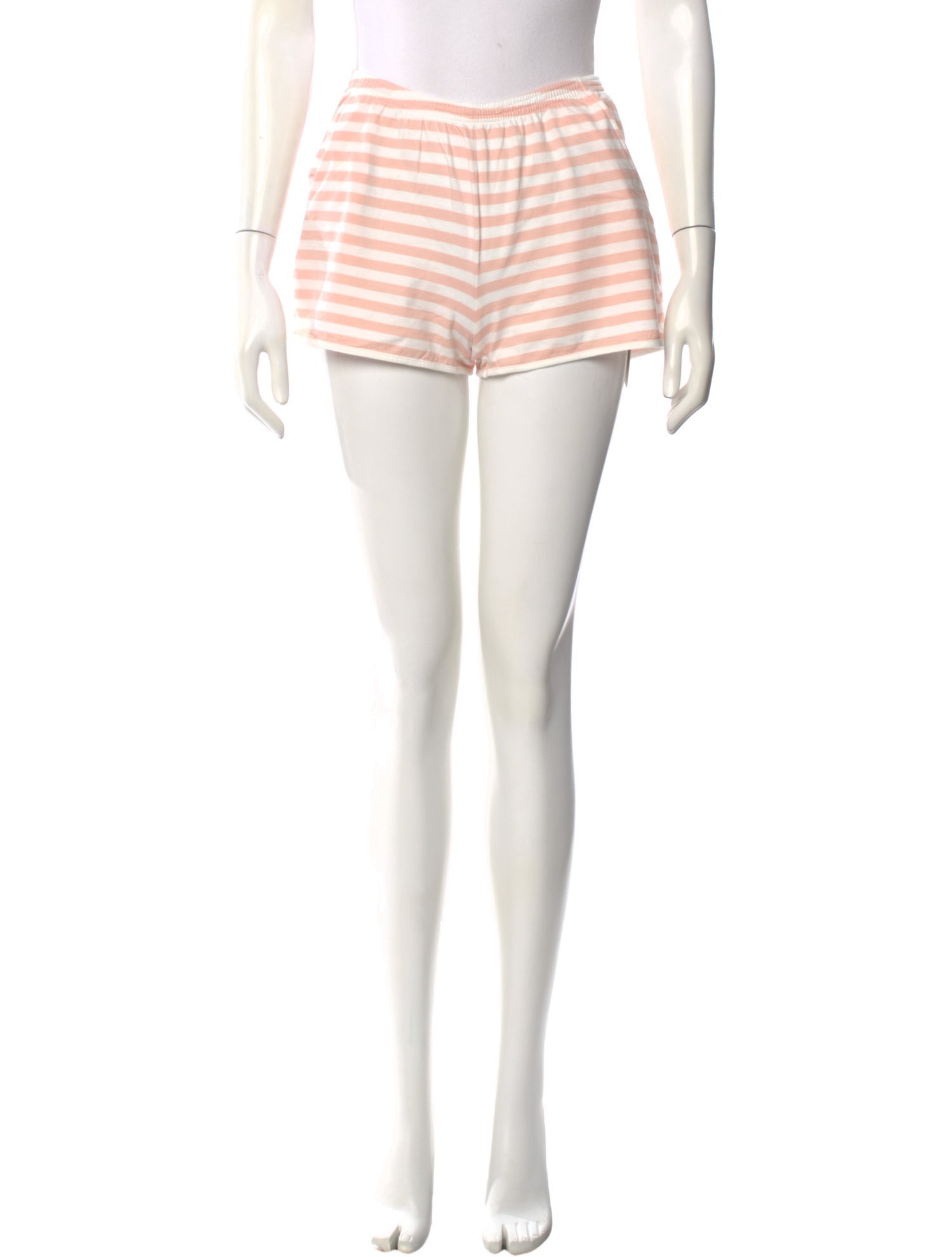 Kule Striped Mini Shorts