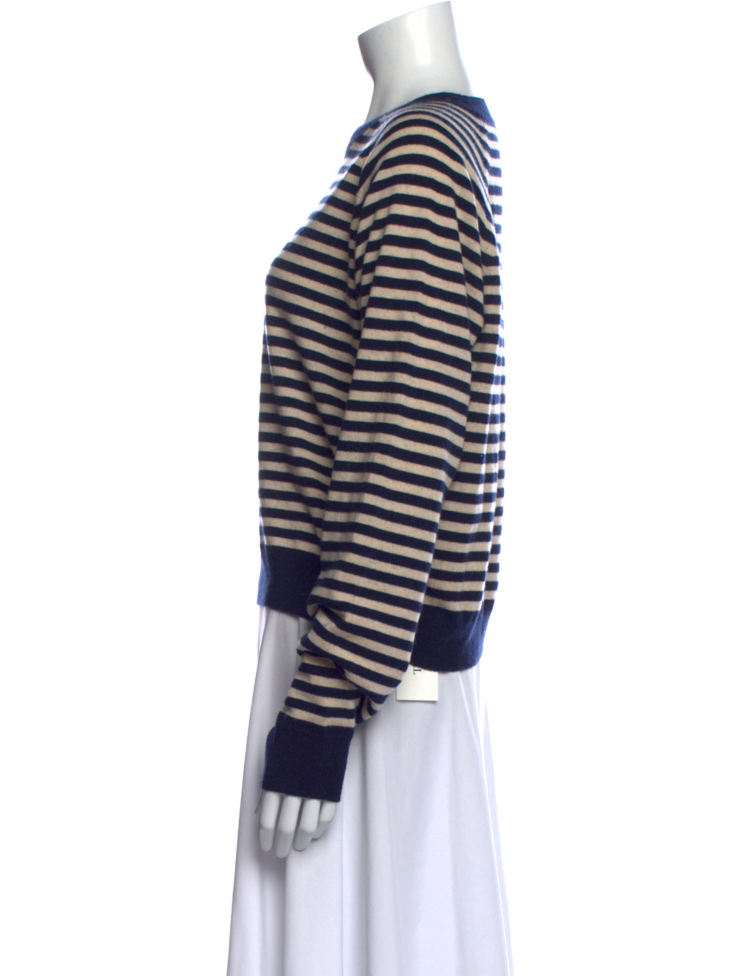 Kule Cashmere Striped Sweater