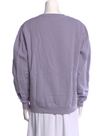 Kule x Bergdorf Goodman Graphic Print Crew Neck Sweatshirt