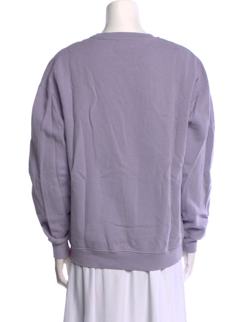 Kule x Bergdorf Goodman Graphic Print Crew Neck Sweatshirt