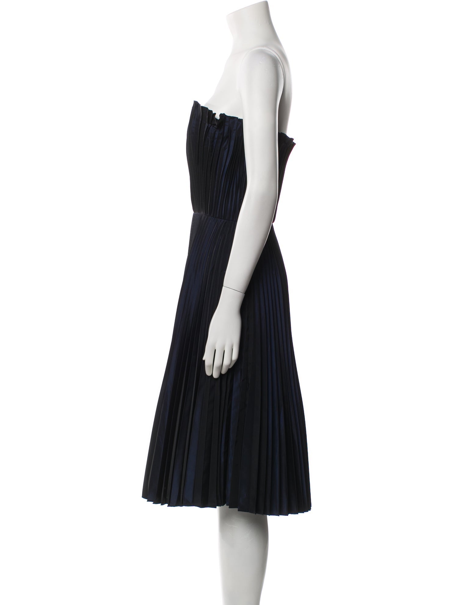 Kevan Hall Strapless Mini Dress