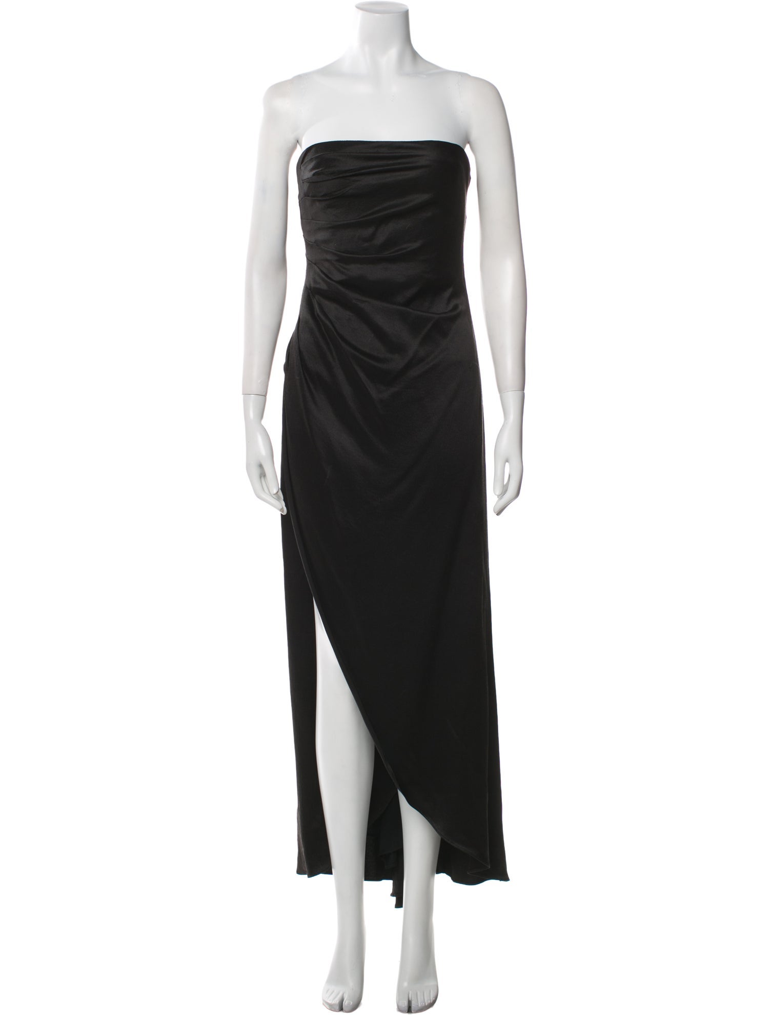 Kevan Hall Strapless Long Dress