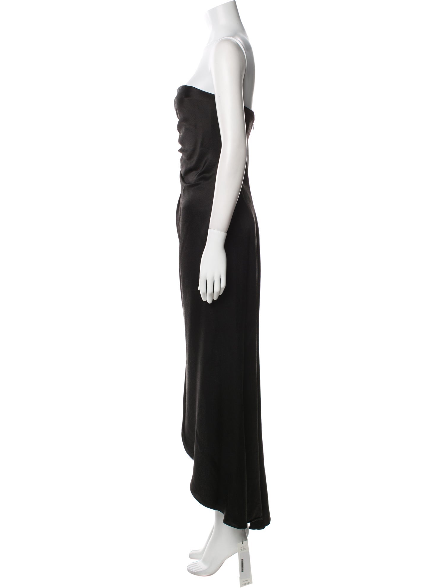 Kevan Hall Strapless Long Dress