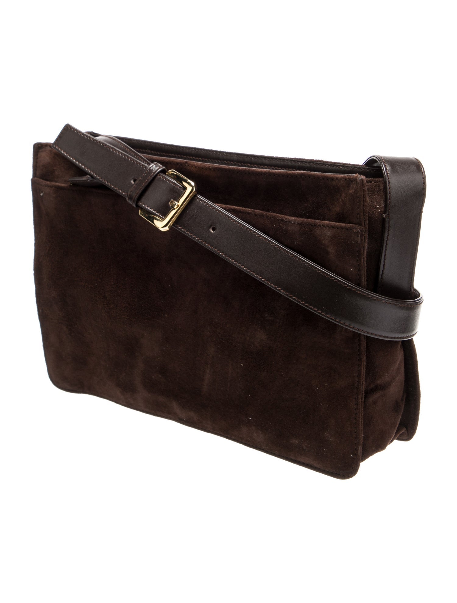 Walter Katten Suede Crossbody Bag