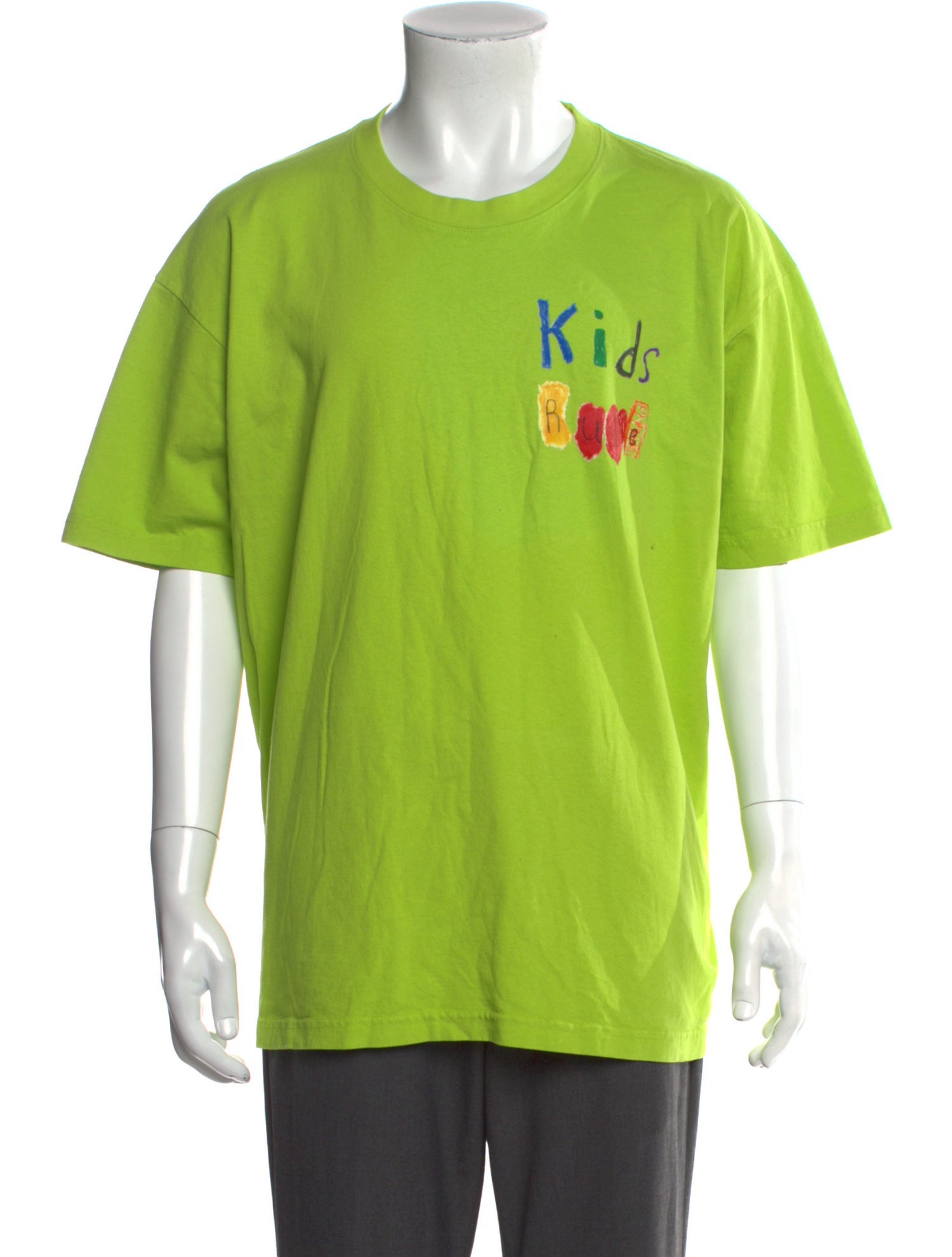 Kids Worldwide Graphic Print Crew Neck T-Shirt w/ Tags