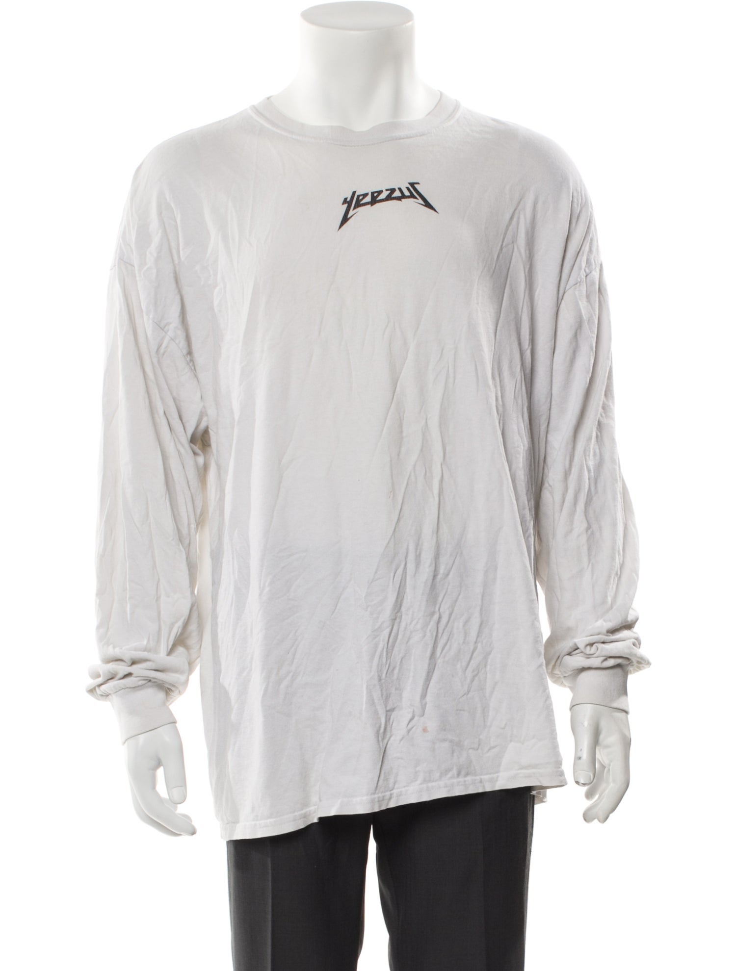 Kanye West Merch Graphic Print Crew Neck T-Shirt