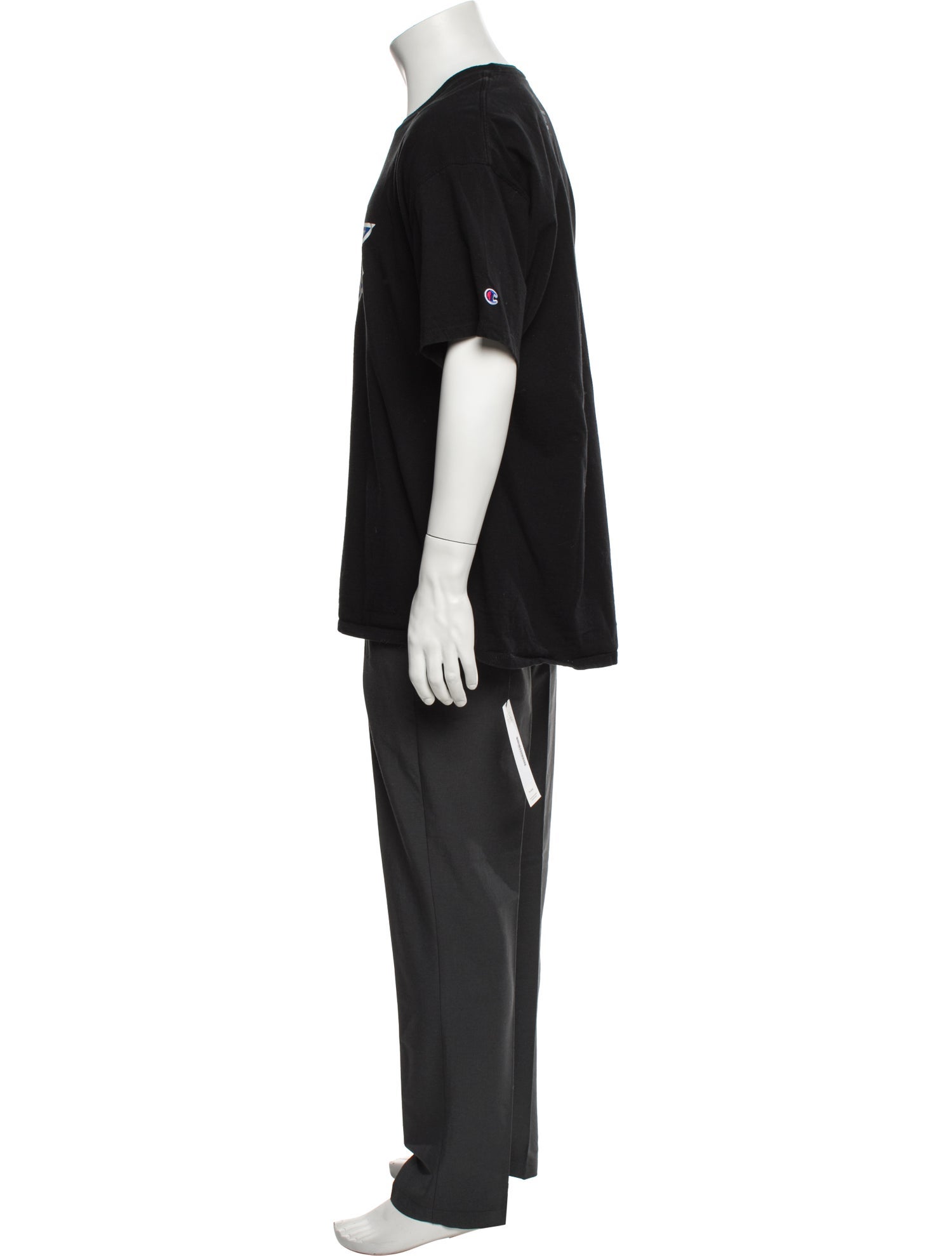 KITH X Champion Graphic Print Crew Neck T-Shirt