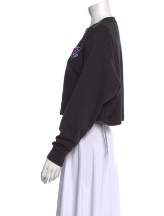 KITH X Champion Graphic Print Crew Neck Sweatshirt