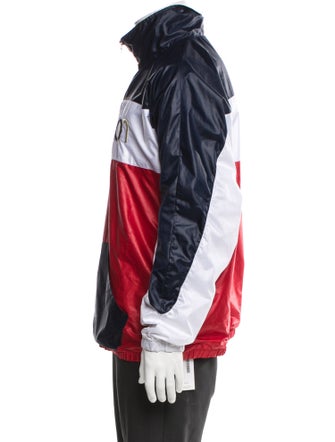 KITH X Champion Colorblock Pattern Windbreaker