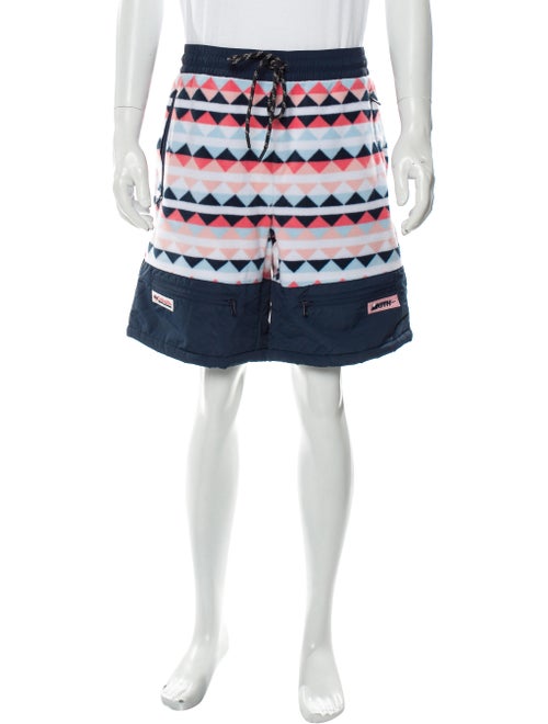 Kith x Columbia Printed Jogger Shorts Blue