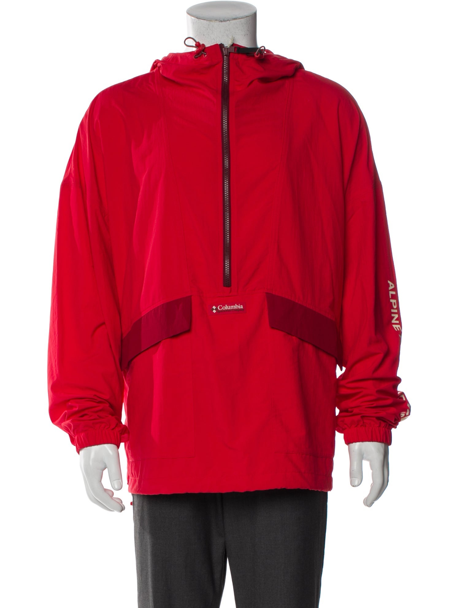 Kith x Columbia Colorblock Pattern Windbreaker w/ Tags