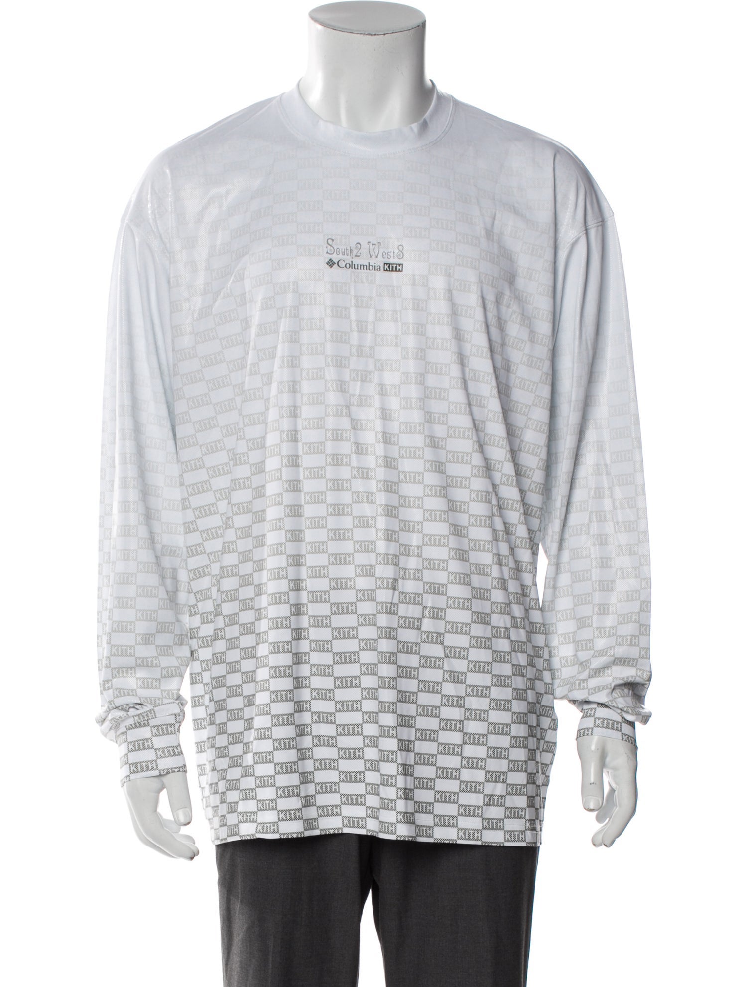 Kith x Columbia Graphic Print Crew Neck T-Shirt