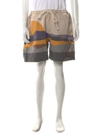Kith x Columbia Graphic Print Jogger Shorts