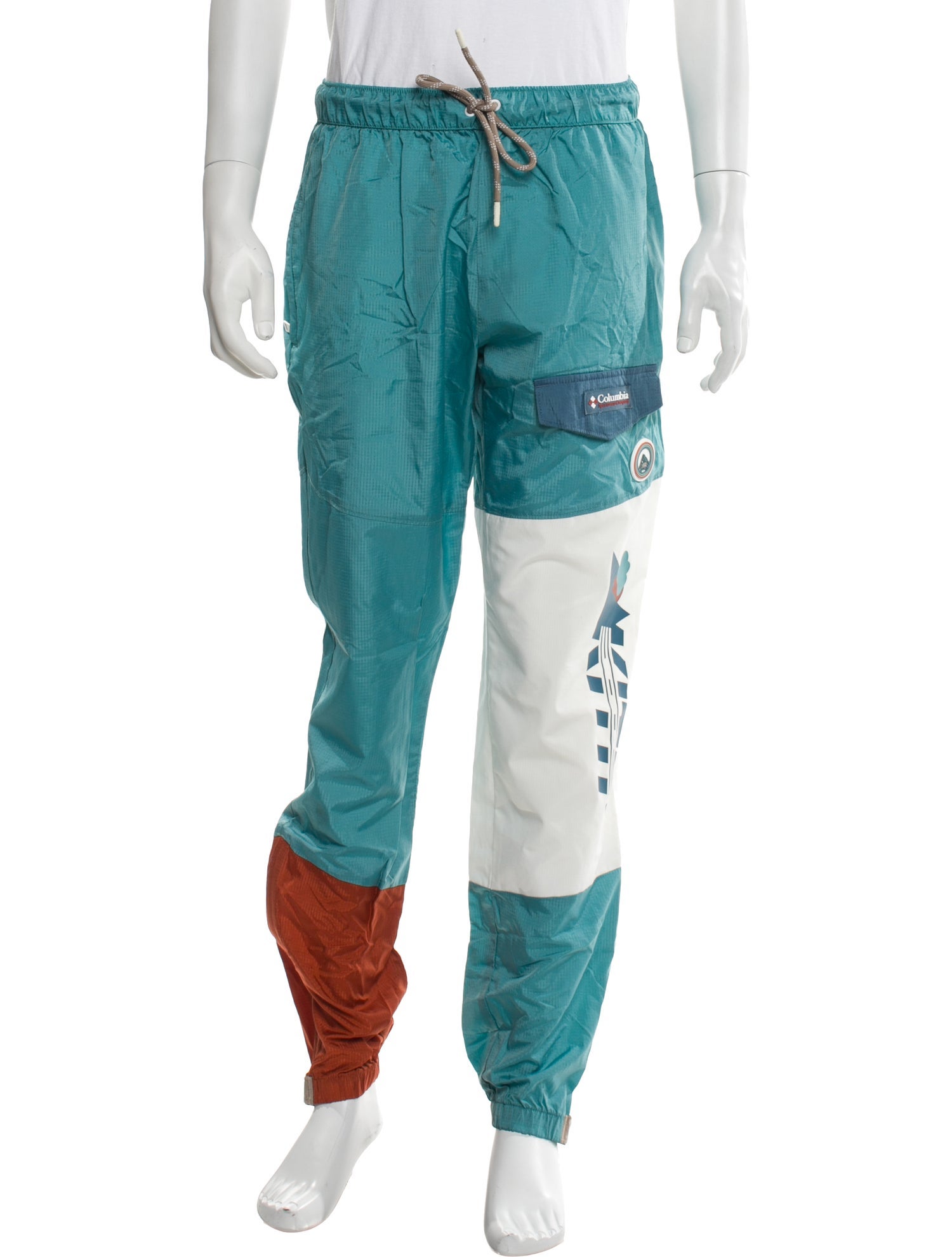 Kith x Columbia Colorblock Pattern Lounge Bottoms