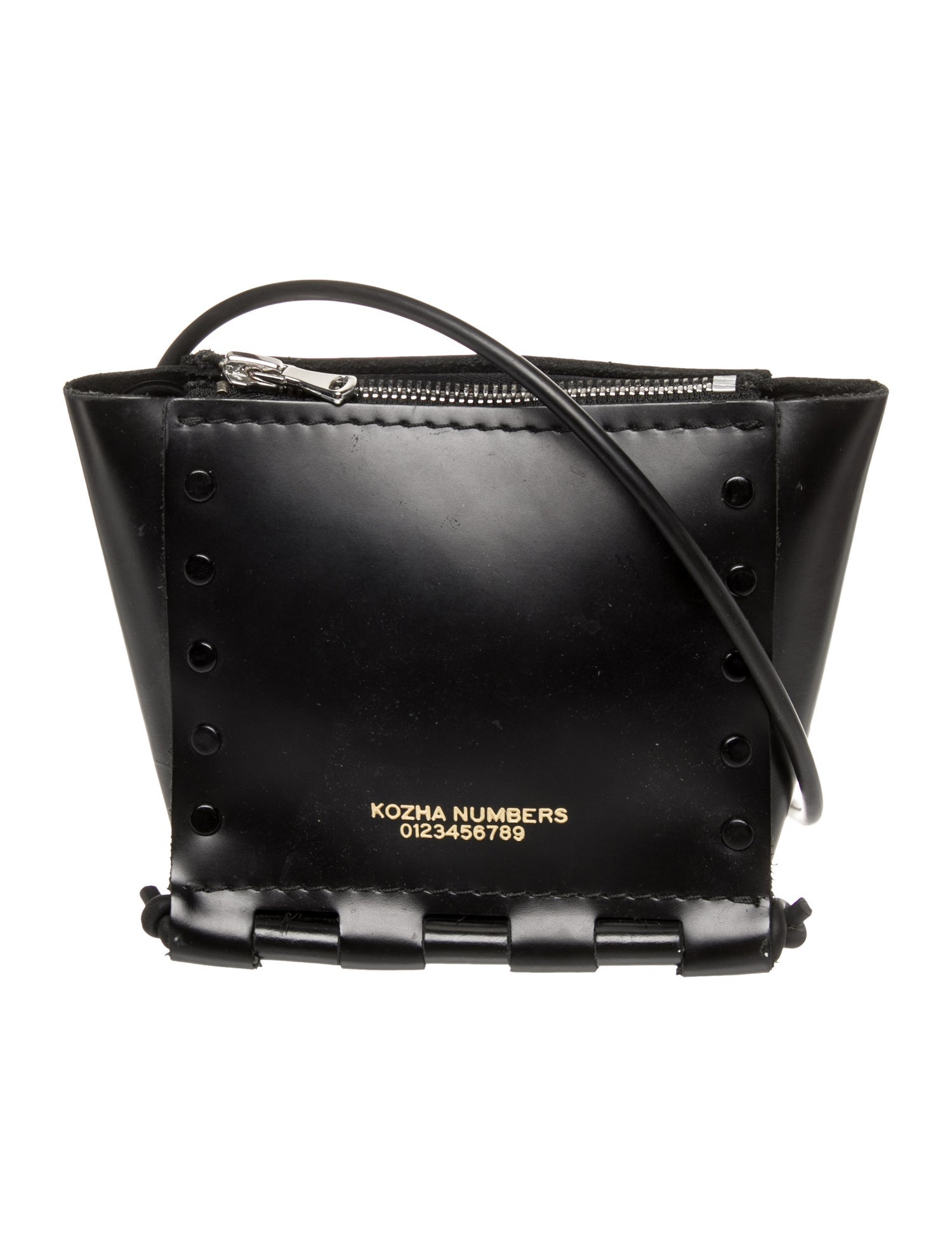 Kozha Numbers Leather Crossbody Bag