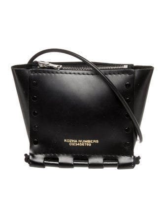 Kozha Numbers Leather Crossbody Bag
