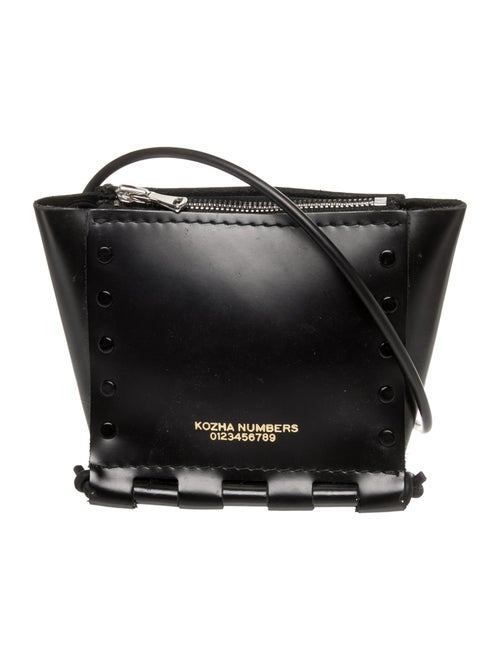 Kozha Numbers Leather Crossbody Bag