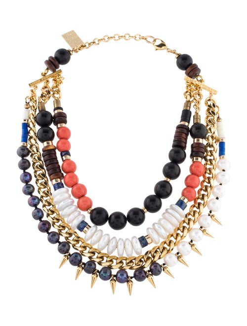 Lizzie Fortunato Pearl, Dyed Pearl and Multistone